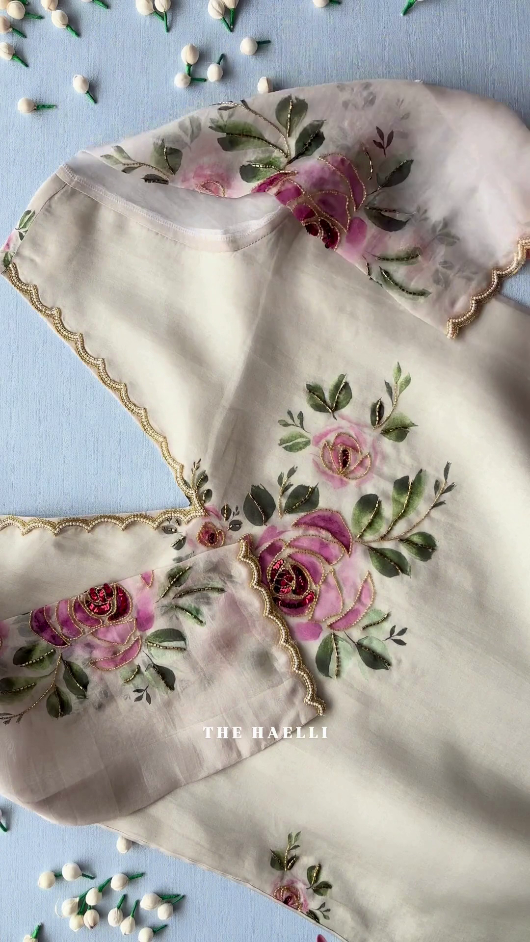 Soft Organza Bloom – Pure Elegance - Image 4